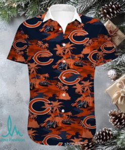 Chicago Bears Palm Tree Summer Design Aloha Hawaiian Shirt