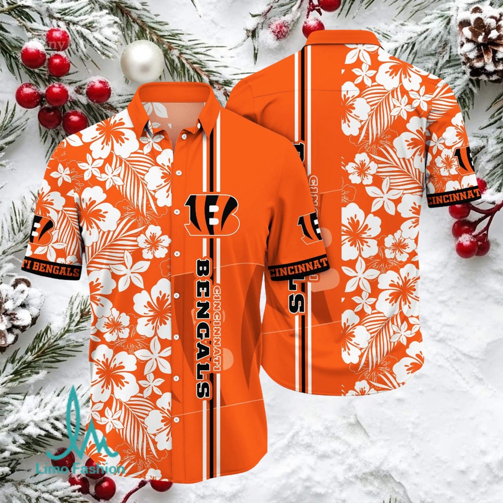 Cincinnati Bengals Hawaiian Shirt Tropical Aloha Wear Cincinnati Bengals Hawaiian Shirt Tropical Aloha Wear