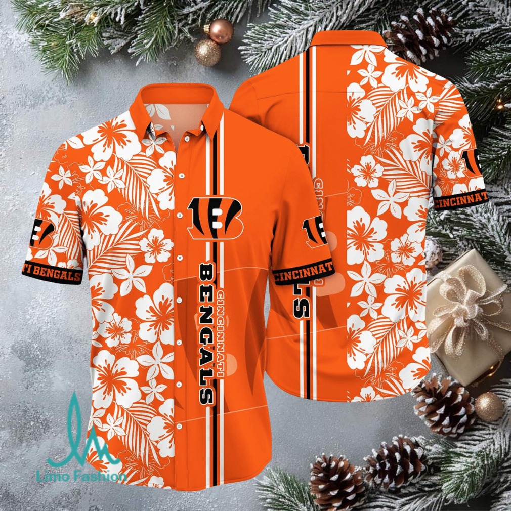 Cincinnati Bengals Hawaiian Shirt Tropical Aloha Wear Cincinnati Bengals Hawaiian Shirt Tropical Aloha Wear