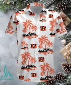 Cincinnati Bengals Palm Tree Tropical Summer Hawaiian Shirt