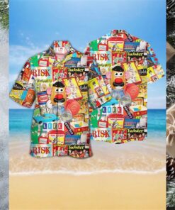 Classic Board Game Mashup Hawaiian Shirt
