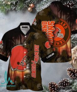 Cleveland Browns NFL Tropical Sunset Hawaiian Shirt