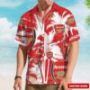 Custom Name AFL Carlton Football Club Aloha Hawaiin Shirt