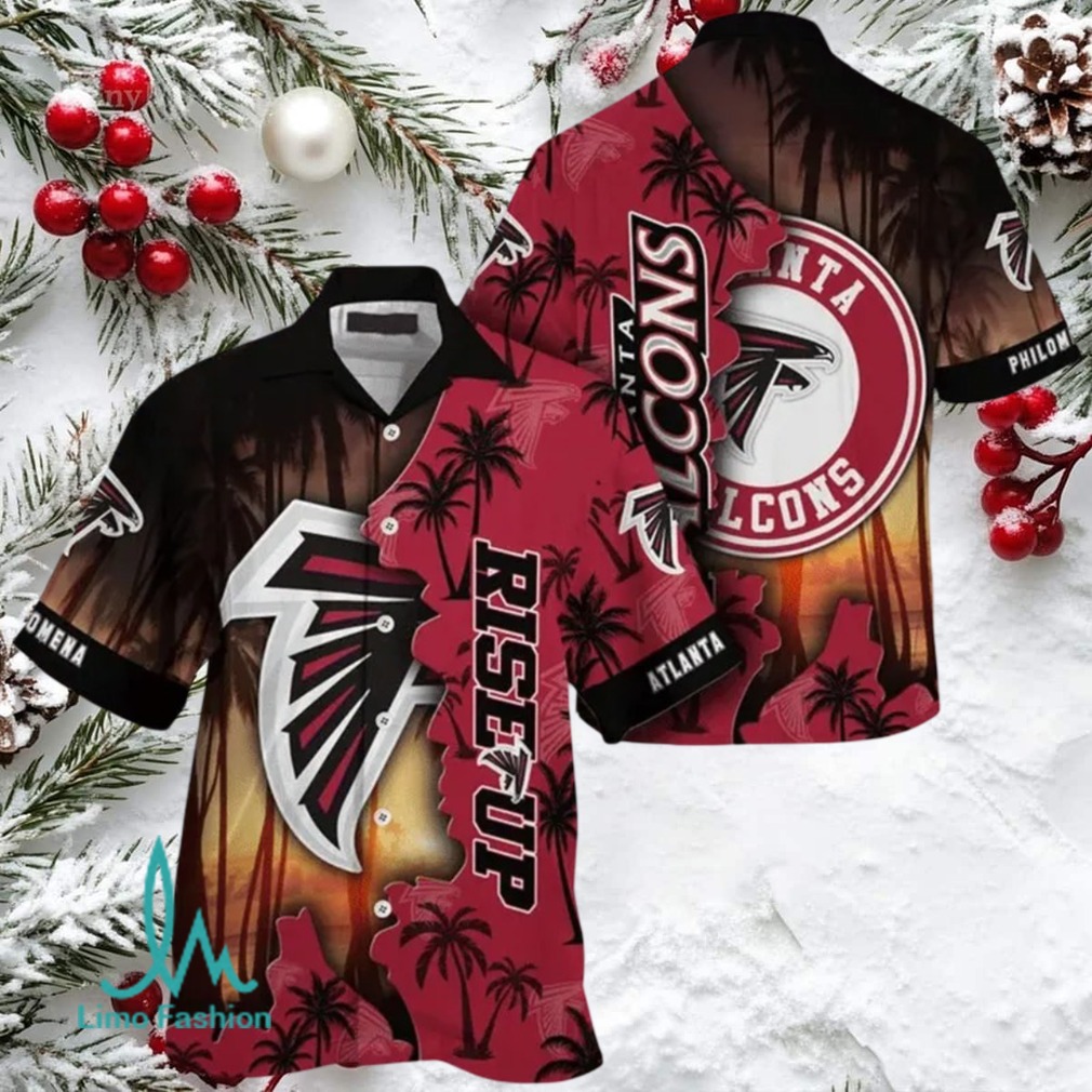 Custom Name Atlanta Falcons Hawaiian Shirt Custom Name Atlanta Falcons Hawaiian Shirt