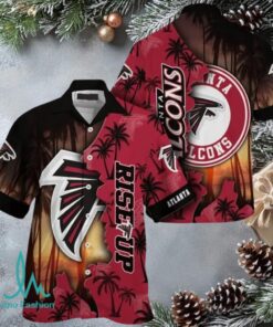 Custom Name Atlanta Falcons Hawaiian Shirt