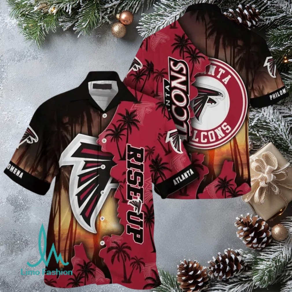 Custom Name Atlanta Falcons Hawaiian Shirt Custom Name Atlanta Falcons Hawaiian Shirt