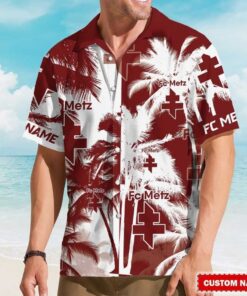 Custom Name FC Metz Hawaiin Shirt