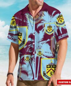 Custom Name Football Fan Summer Hawaiian Shirt