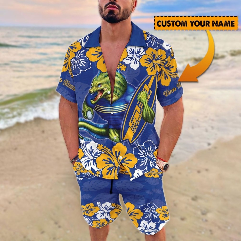 Custom Name Hawaiian Shirt & Shorts Set Custom Name Hawaiian Shirt & Shorts Set