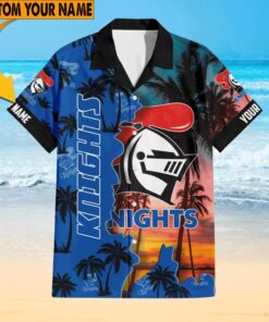 Custom Name Knights Team Hawaiian Shirt