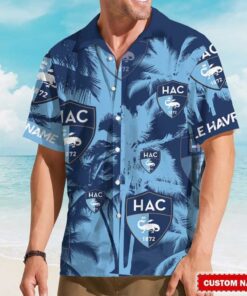 Custom Name Le Havre AC Hawaiian Shirt