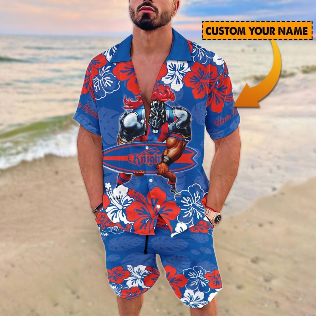 Custom Name Men’s Football Hawaiian Shirt and Shorts Set Custom Name Men’s Football Hawaiian Shirt and Shorts Set