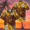 FC Augsburg Custom Name Hawaiian Shirt Men Women Aloha Shirt FC Augsburg Custom Name Hawaiian Shirt Men Women Aloha Shirt