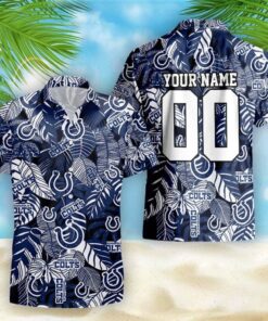 Customizable NFL Indianapolis Colts Hawaiian Shirt
