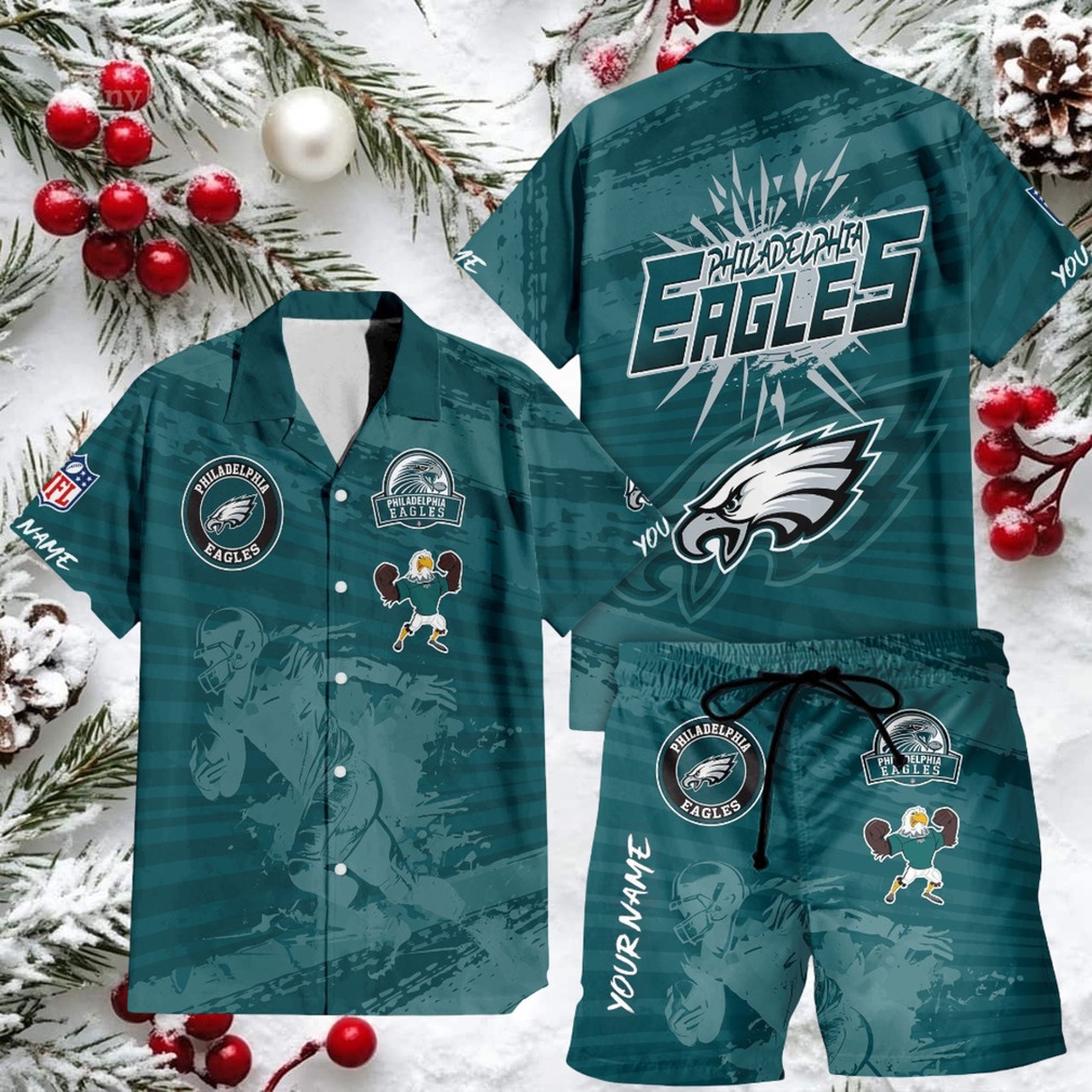 Customizable Pittsburgh Steelers Hawaiian Shirt & Shorts Set Customizable Pittsburgh Steelers Hawaiian Shirt & Shorts Set