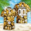 Customizable Seattle Seahawks NFL Tropical Hawaiian Shirt Customizable Seattle Seahawks NFL Tropical Hawaiian Shirt