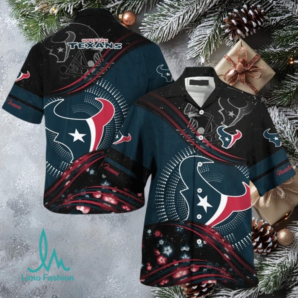 Customized NFL Houston Texans Hawaiian Shirt Summer Football Aloha Shirt For Fans Customized NFL Houston Texans Hawaiian Shirt Summer Football Aloha Shirt For Fans