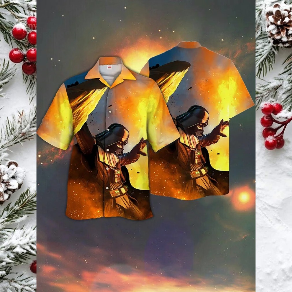 Dark Side Darth Vader Galactic Empire Hawaiian Button Down Dark Side Darth Vader Galactic Empire Hawaiian Button Down