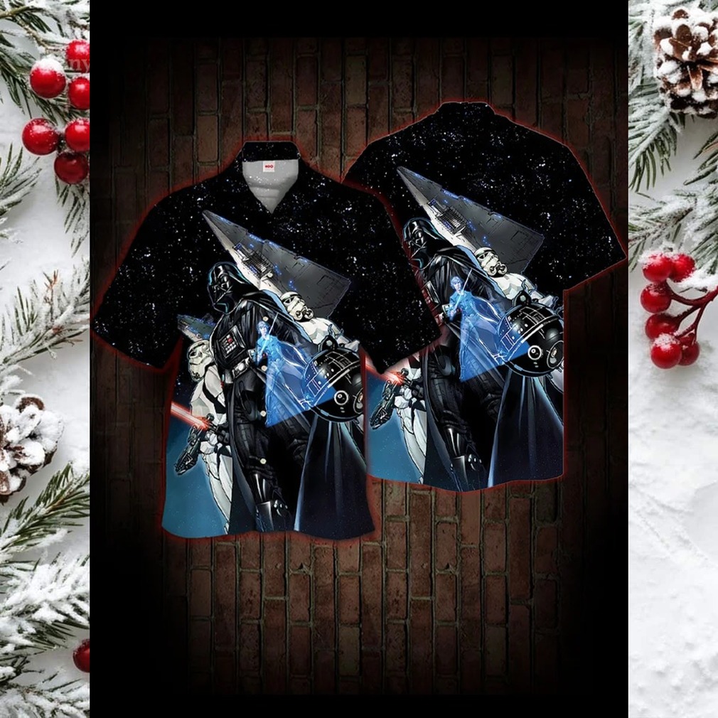 Darth Vader Galaxy All Over Print 3D Hawaiian Shirt Darth Vader Galaxy All Over Print 3D Hawaiian Shirt
