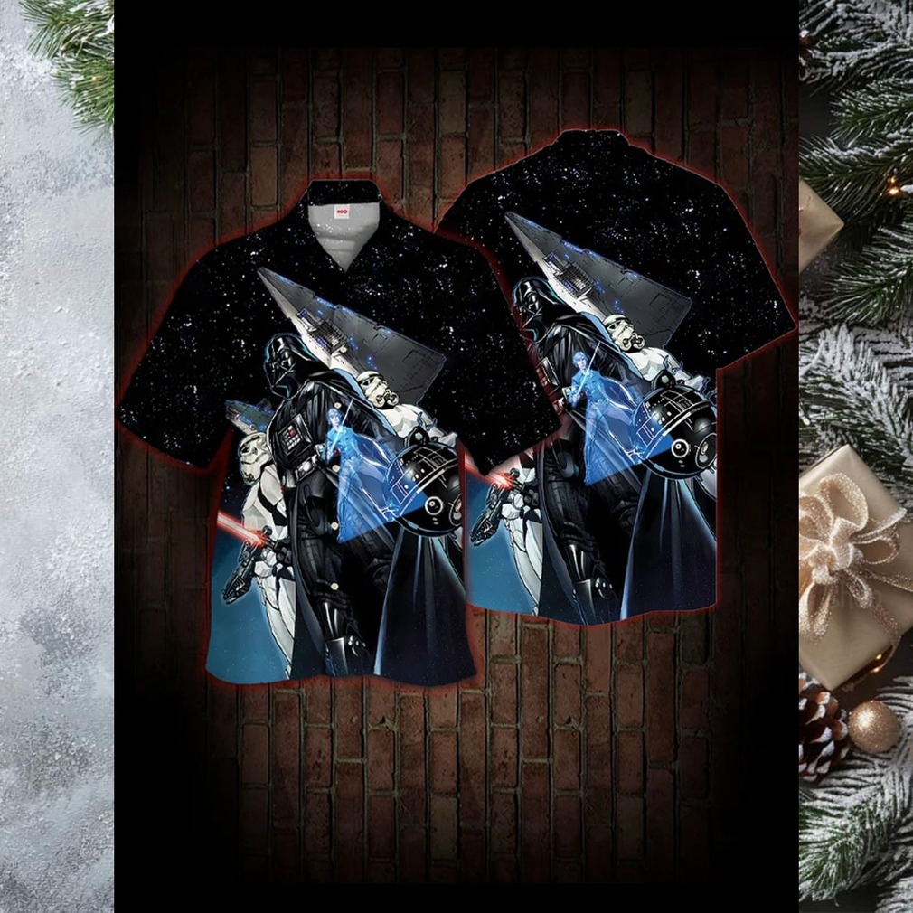 Darth Vader Galaxy All Over Print 3D Hawaiian Shirt Darth Vader Galaxy All Over Print 3D Hawaiian Shirt