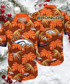 Denver Broncos Tropical Paradise Hawaiian Shirt Denver Broncos Tropical Paradise Hawaiian Shirt