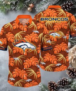 Denver Broncos Tropical Paradise Hawaiian Shirt