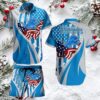NFL Los Angeles Chargers American Flag Hawaiian Shirt and Shorts Set NFL Los Angeles Chargers American Flag Hawaiian Shirt and Shorts Set