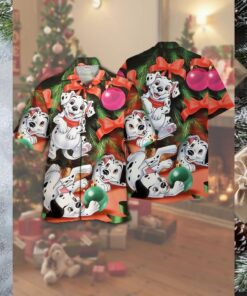 Disney 101 Dalmatians Christmas Hawaiian Shirt