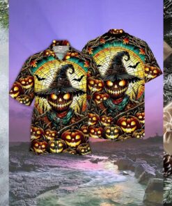 Eerie Autumn Nights Graphic Hawaiian Shirt