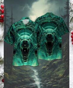Emerald Cerberus Hawaiian Shirt