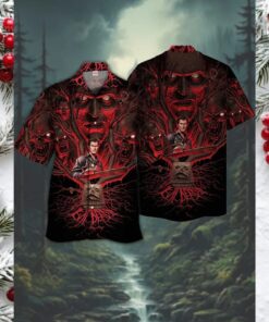 Evil Dead Ash Williams Necronomicon Hawaiian Shirt