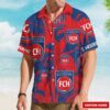 FC Augsburg Custom Name Hawaiian Shirt Men Women Aloha Shirt FC Augsburg Custom Name Hawaiian Shirt Men Women Aloha Shirt