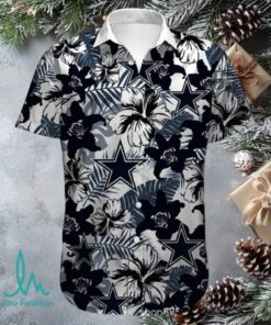 FOCO Men’s Dallas Cowboys Floral Hawaiian Shirt