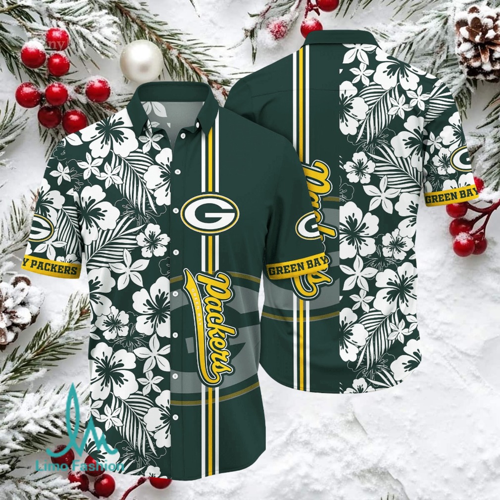 Green Bay Packers Flower Exotic Island Fashion Hawaii Shirt Green Bay Packers Flower Exotic Island Fashion Hawaii Shirt