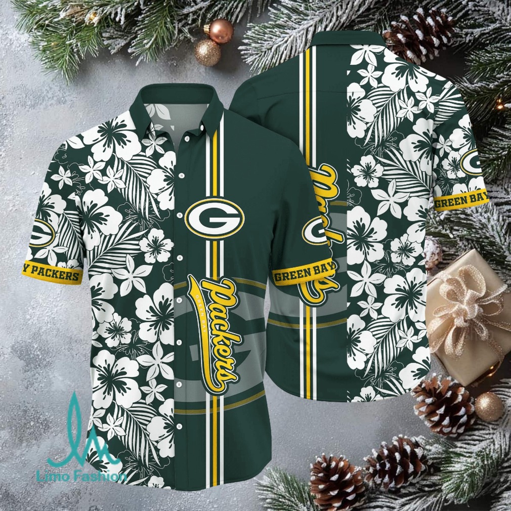 Green Bay Packers Flower Exotic Island Fashion Hawaii Shirt Green Bay Packers Flower Exotic Island Fashion Hawaii Shirt