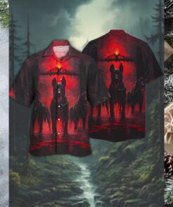 Hellhound Haven Hawaiian Shirt