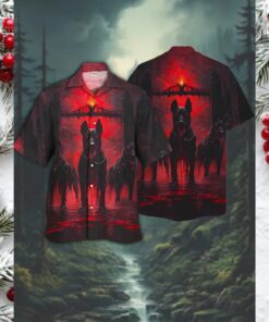 Hellhound Haven Hawaiian Shirt