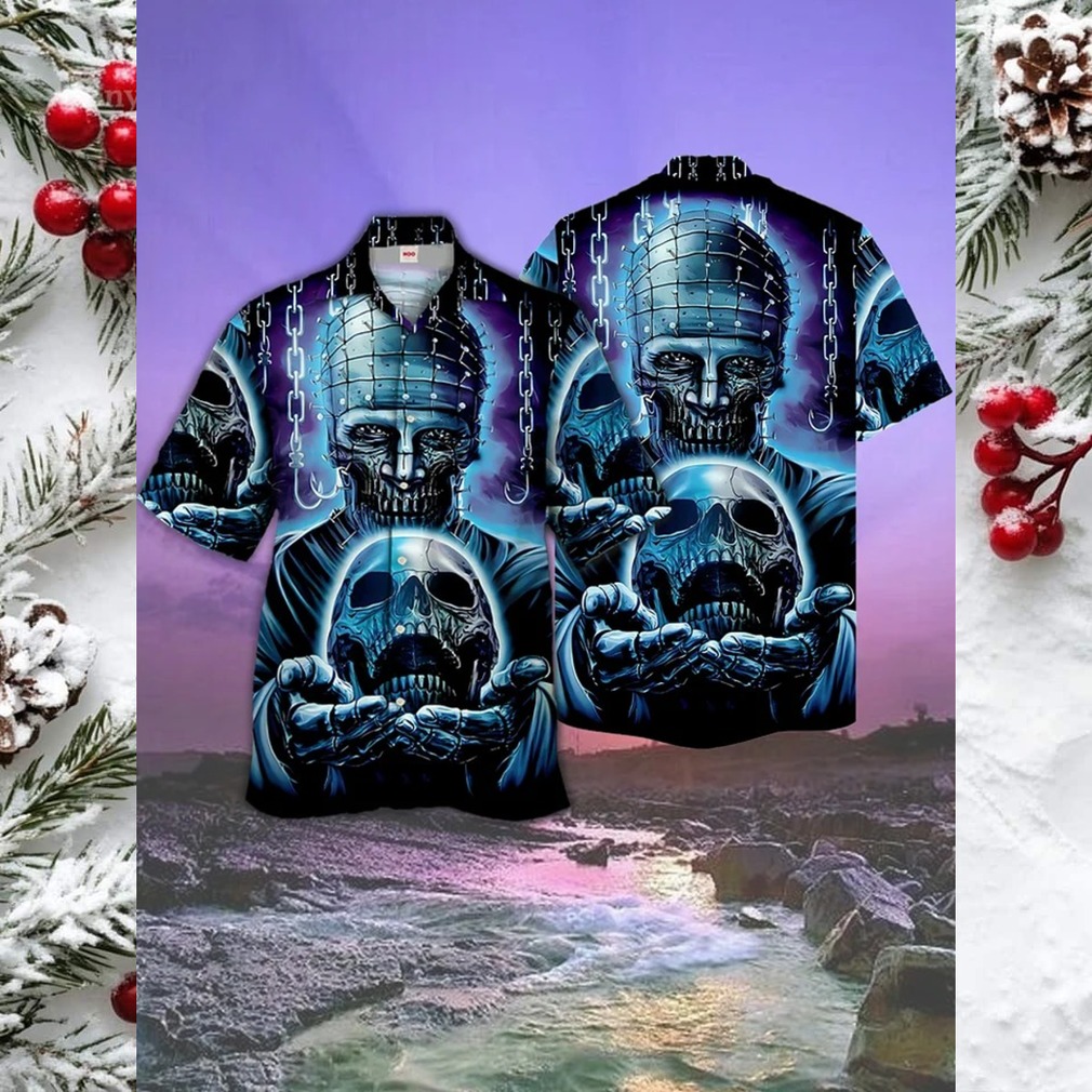 Hellraiser Pinhead Horror Hawaiian Shirt Hellraiser Pinhead Horror Hawaiian Shirt