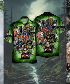 Horror Character Hawaiian Shirt