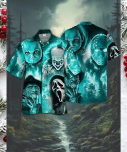 Horror Movie Icons Hawaiian Shirt