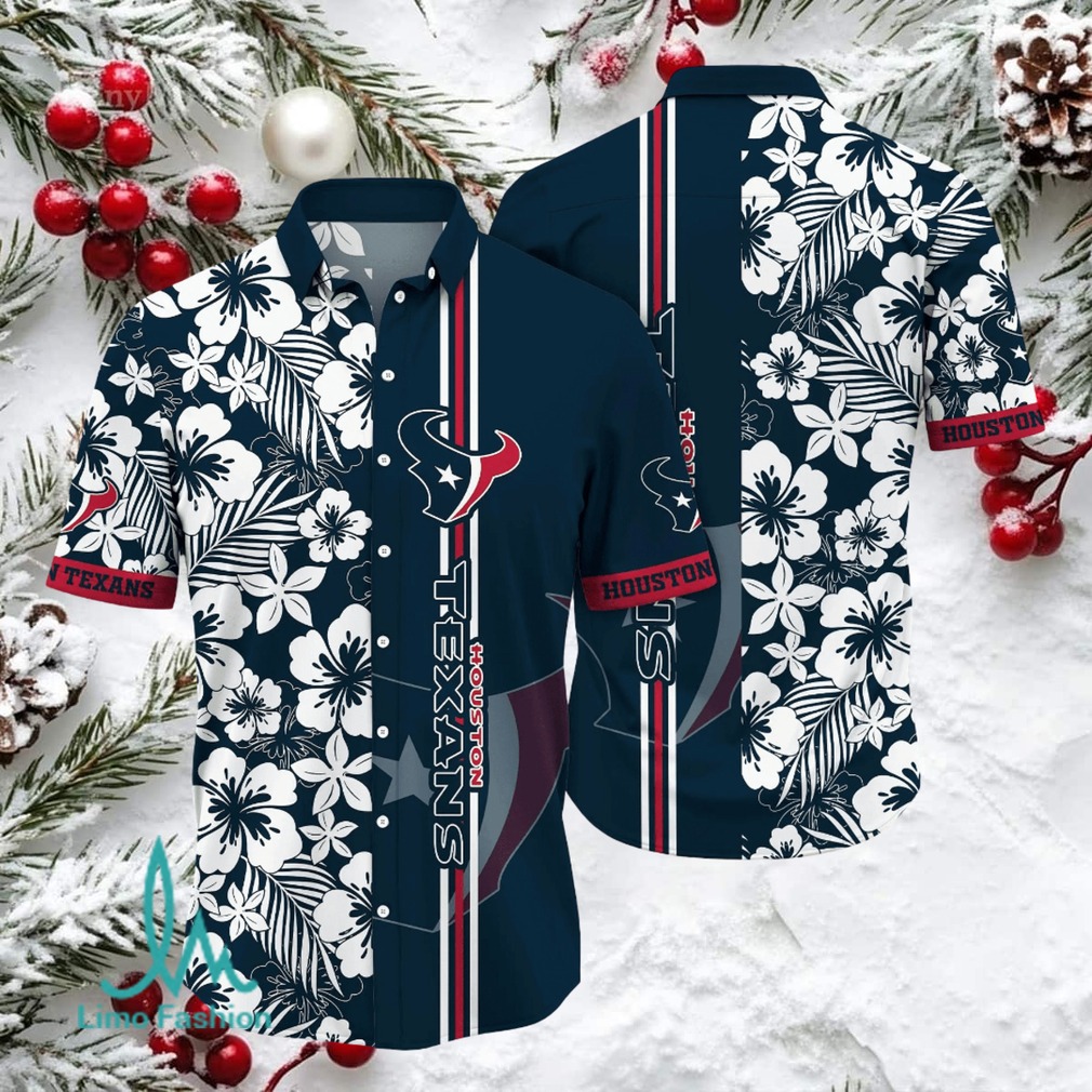 Houston Texans Hawaii Shirt Flower Aloha Shirt For Football Fans Houston Texans Hawaii Shirt Flower Aloha Shirt For Football Fans