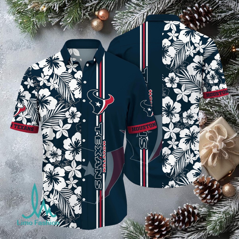 Houston Texans Hawaii Shirt Flower Aloha Shirt For Football Fans Houston Texans Hawaii Shirt Flower Aloha Shirt For Football Fans