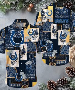 Indianapolis Colts Hawaiian Button Up Shirt