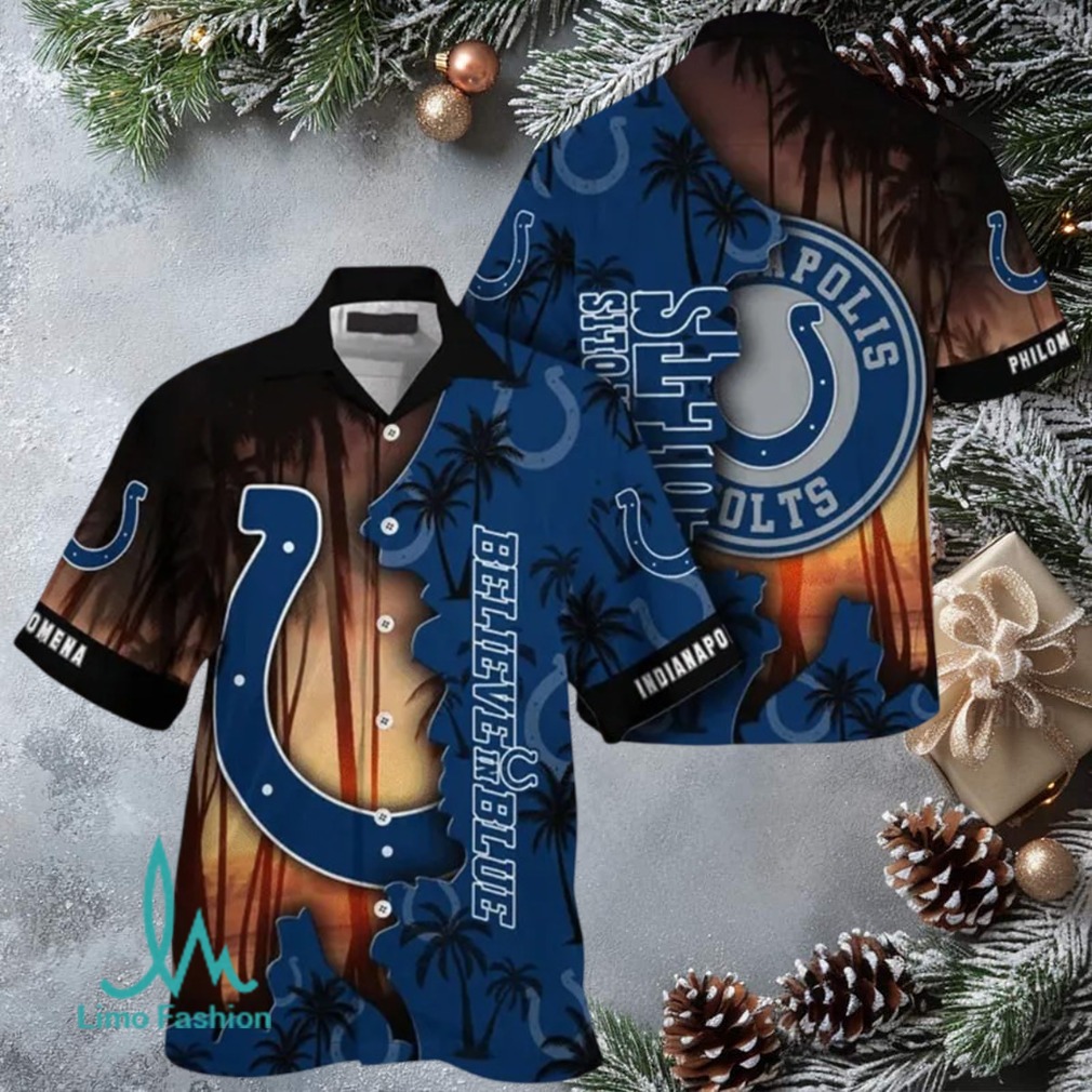 Indianapolis Colts NFL Team Hawaiian Shirt Indianapolis Colts NFL Team Hawaiian Shirt