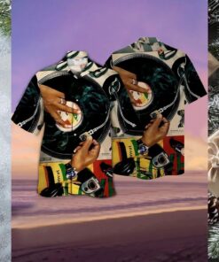 Island Beats DJ Turntable Hawaiian Shirt