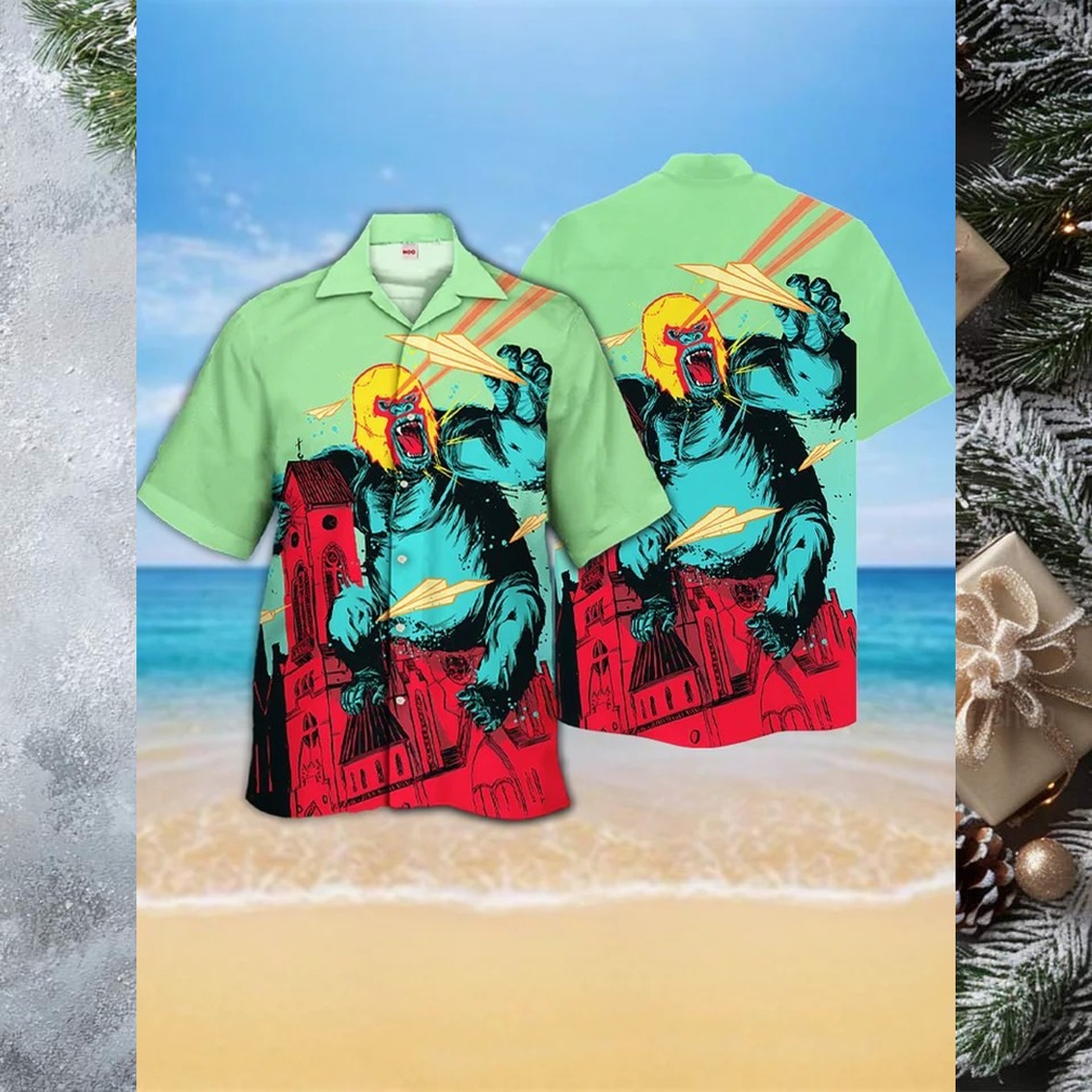 Island Kaiju King Kong Hawaiian Shirt Island Kaiju King Kong Hawaiian Shirt