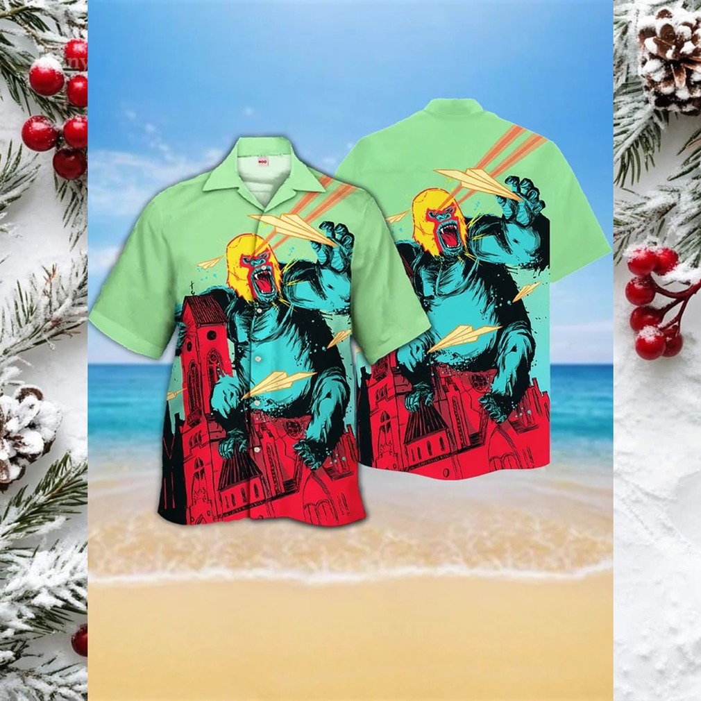 Island Kaiju King Kong Hawaiian Shirt Island Kaiju King Kong Hawaiian Shirt