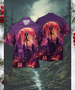 Jack Skellington Halloween Hawaiian Shirt