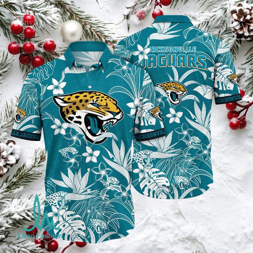 Jacksonville Jaguars NFL Men’s Tropical Hawaiian Shirt Jacksonville Jaguars NFL Men’s Tropical Hawaiian Shirt