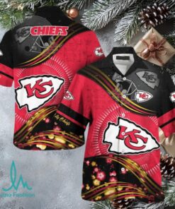 Kansas City Chiefs Red Black Hawaiian Shirt